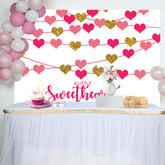 Lofaris Sweetheart Is On The Way Girls Baby Shower Backdrop